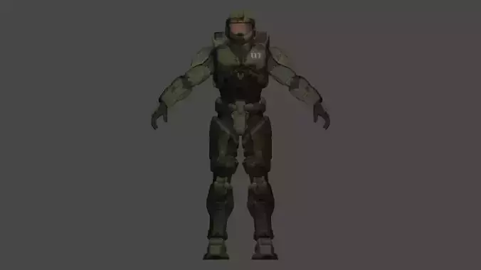 Master Chief - Spartan-117 3D Model