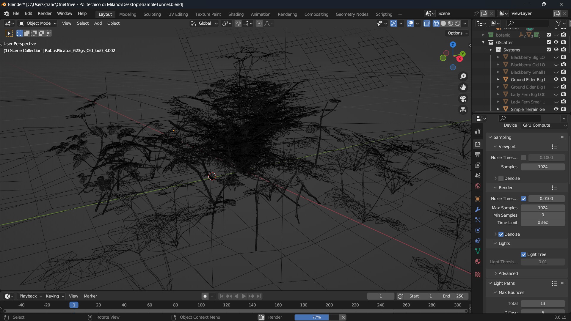 Brumble Tunnel Close-Up 3D model_7