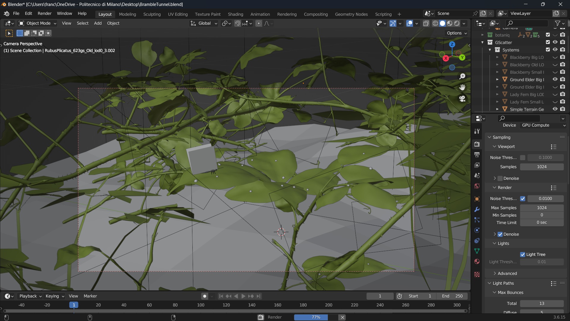 Brumble Tunnel Close-Up 3D model_6