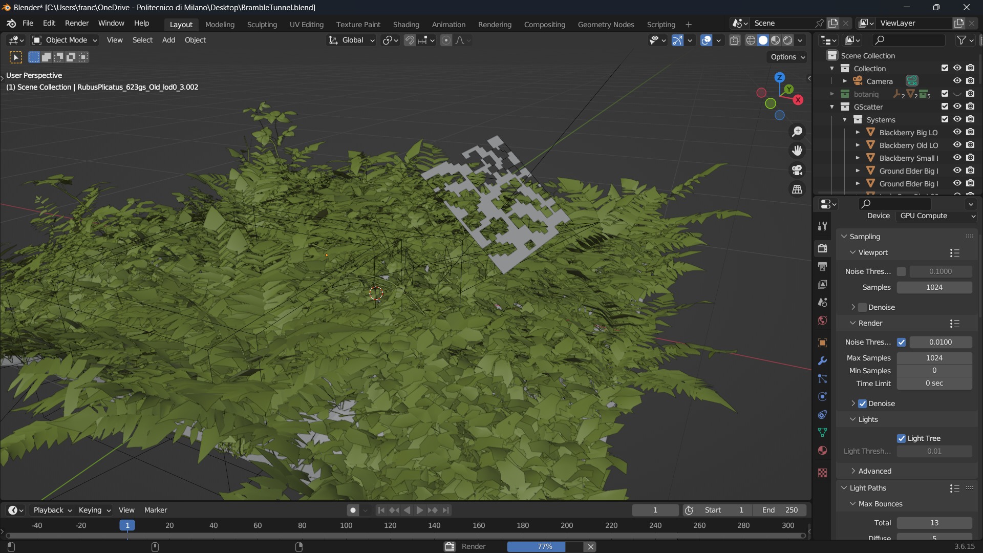 Brumble Tunnel Close-Up 3D model_4