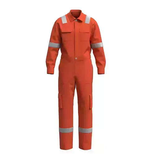 workwear - anti fire clothing  3D model