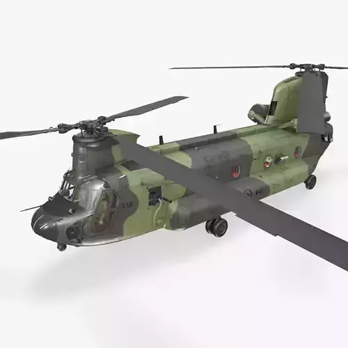 CH-47 Chinook RCAF Complex Animation
