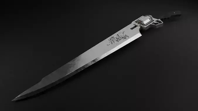 Gunblade Revolver - Final Fantasy VIII