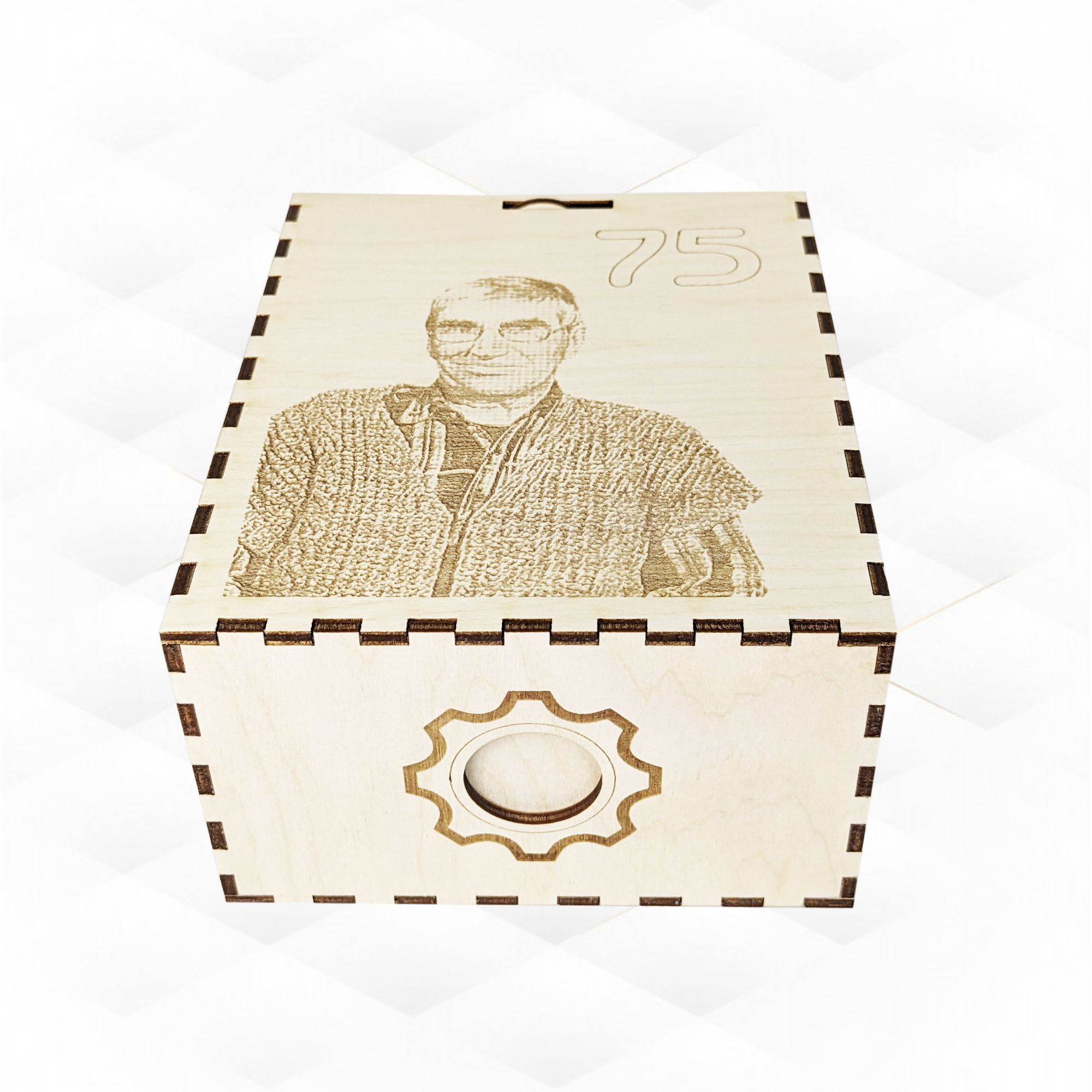 Gift box lockable svg dxf design laser cut 3D print model_1