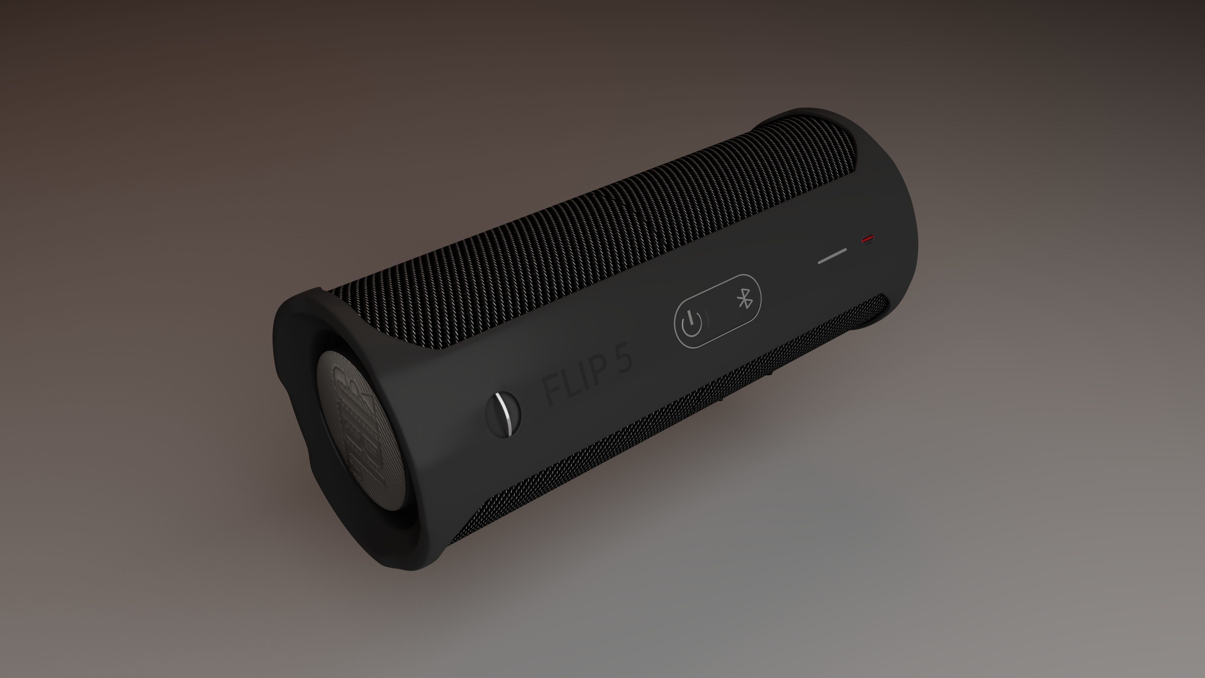 JBL Flip 5 Bluetooth Speaker 3D model_3