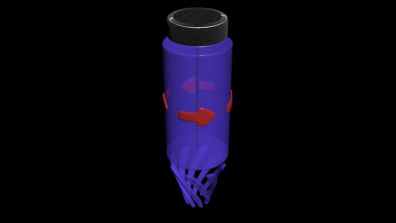 Spinning Rocket Fuel Tank - Concept 3D print model_8