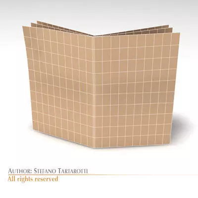 Newspaper Design 3D model_0