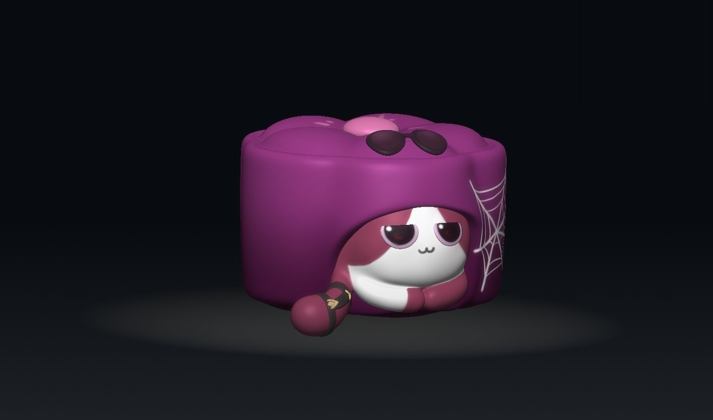 HONKAI STAR RAIL - CAT CAKE 3D print model_1