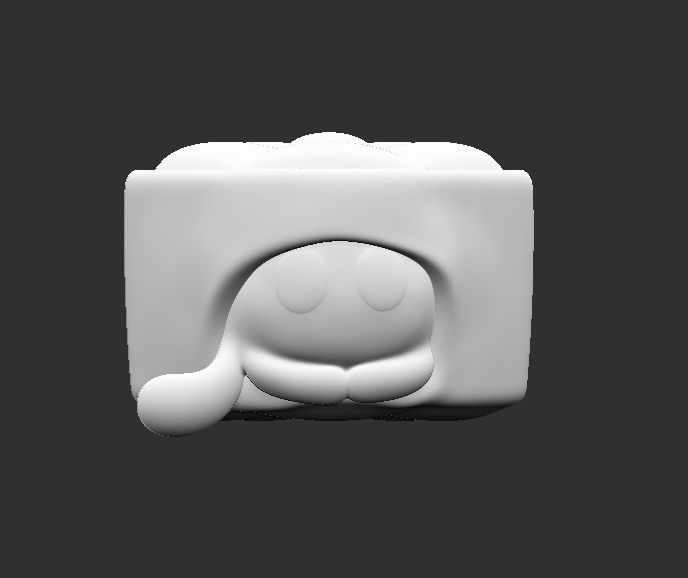 HONKAI STAR RAIL - CAT CAKE 3D print model_3