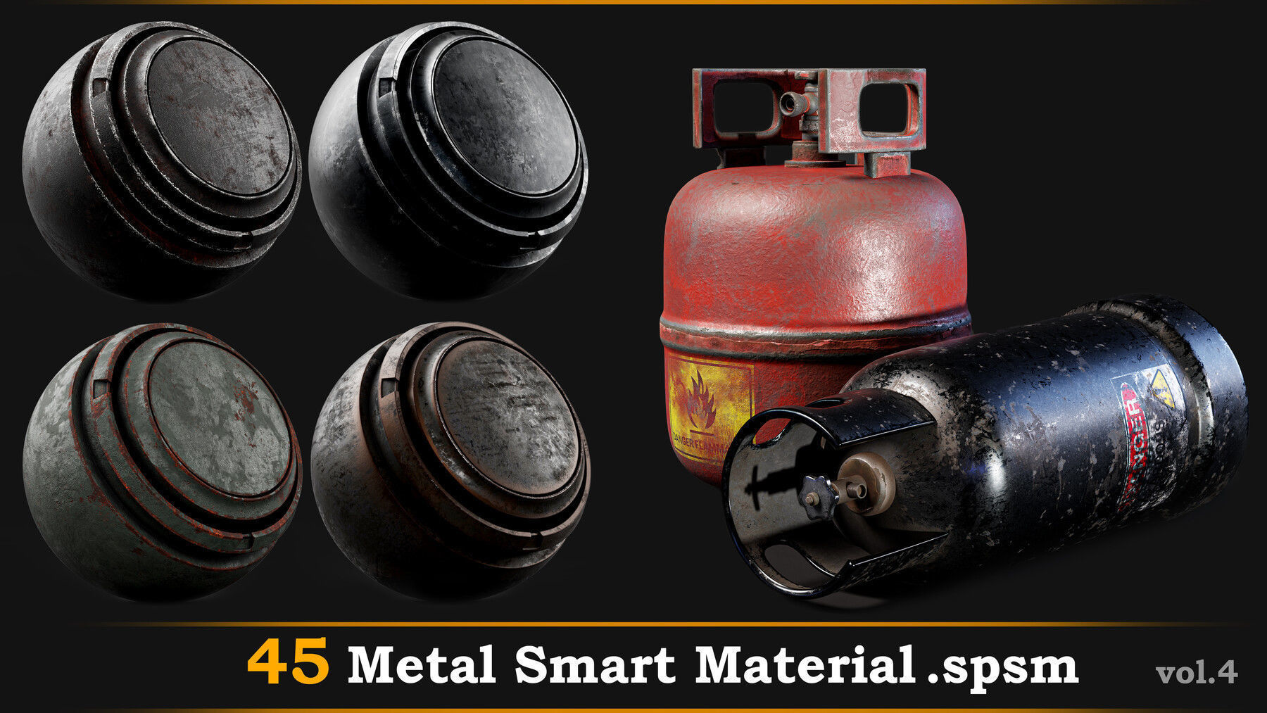 45 Metal Smart Material vol-04 Texture_1