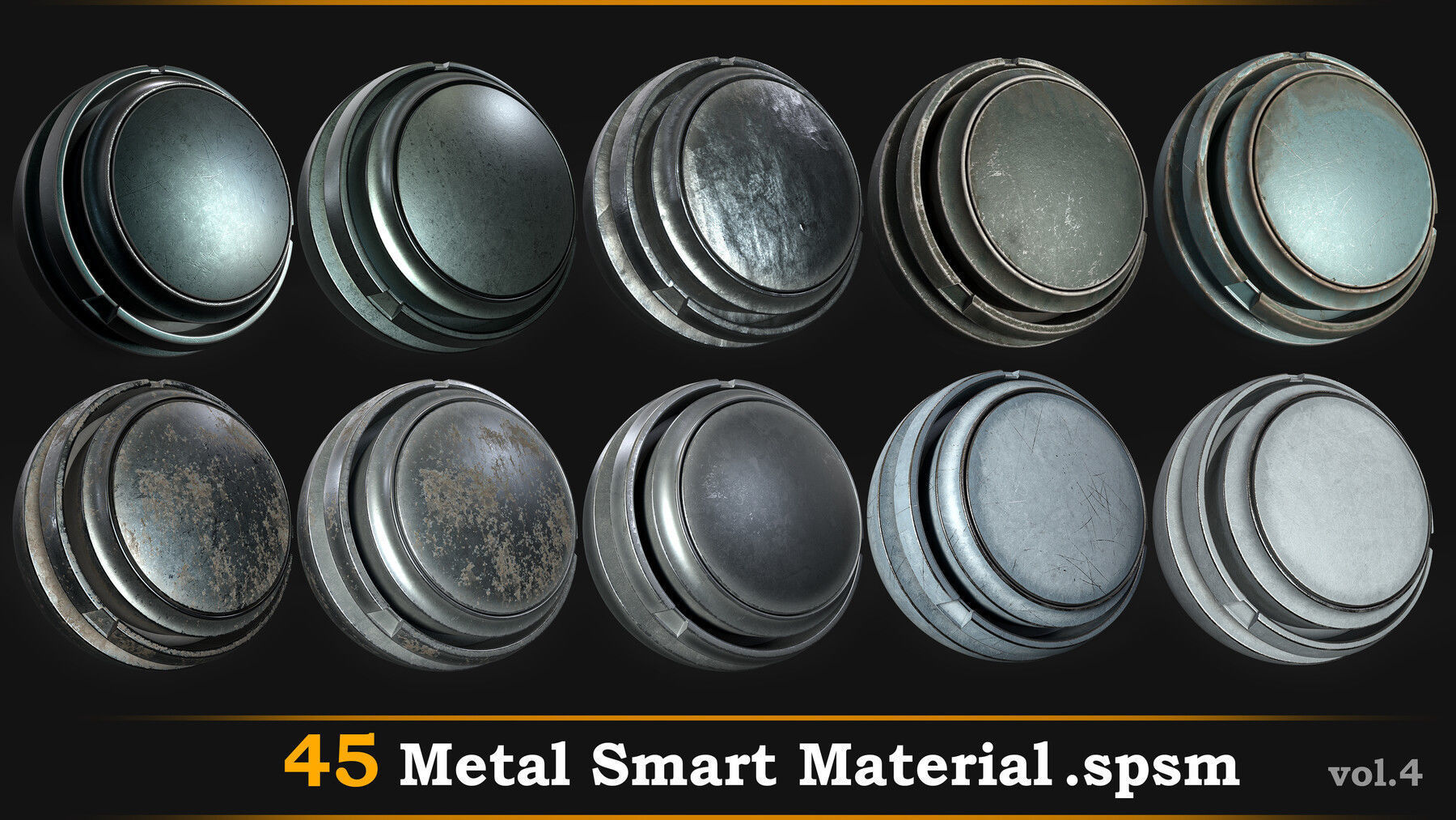 45 Metal Smart Material vol-04 Texture_5