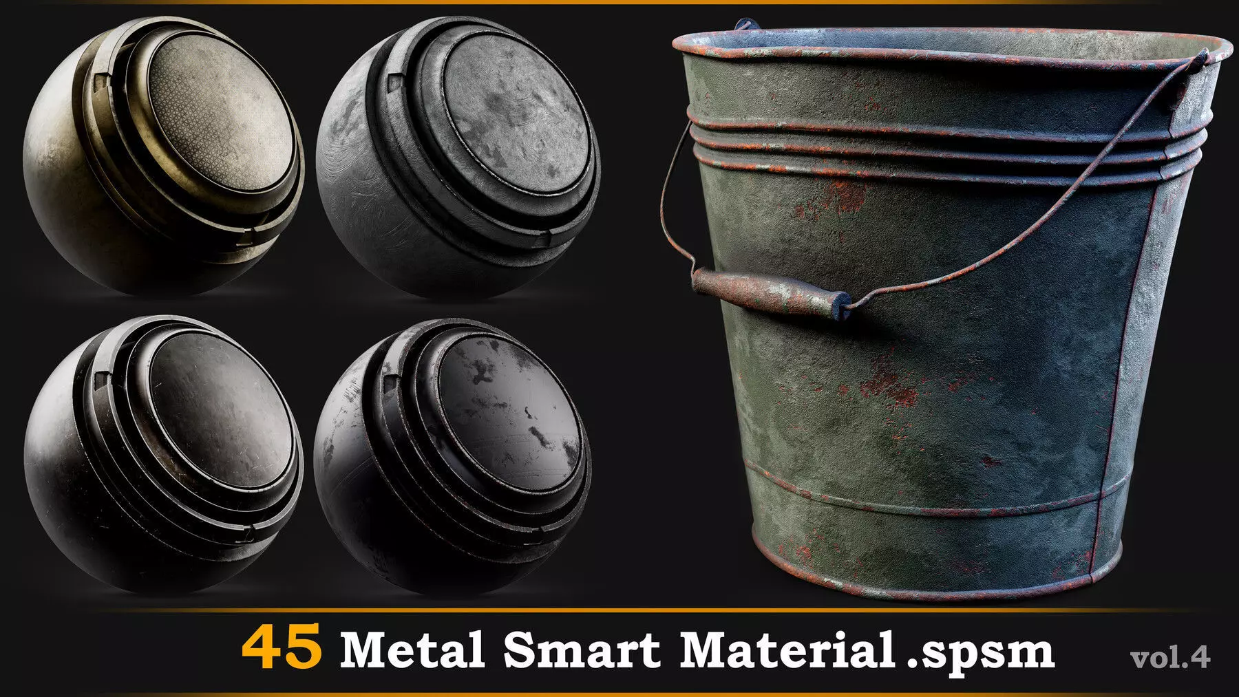 45 Metal Smart Material vol-04 Texture_0