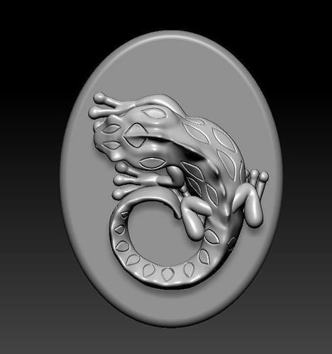 lizard 3D print model