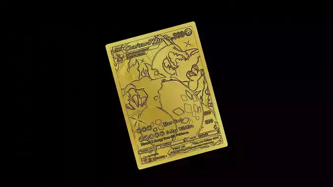 CHARIZARD VMAX SHINY - POKEMON 3D print model