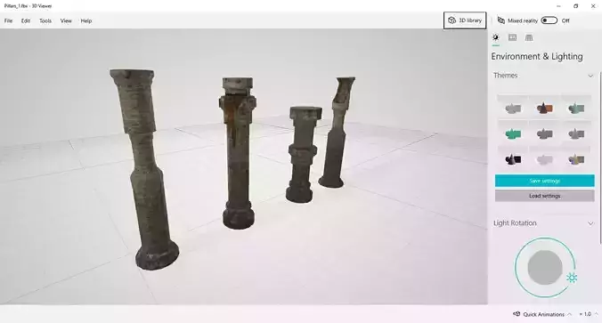 Pillar model