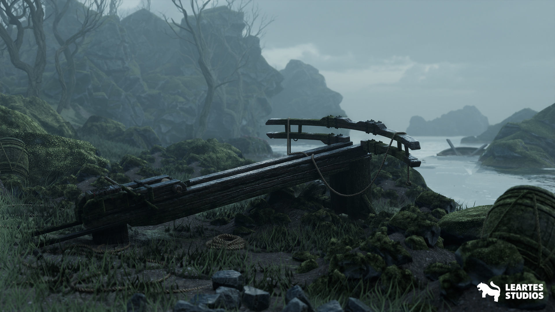 The Aftermath Medieval Environment Low-poly 3D model_4