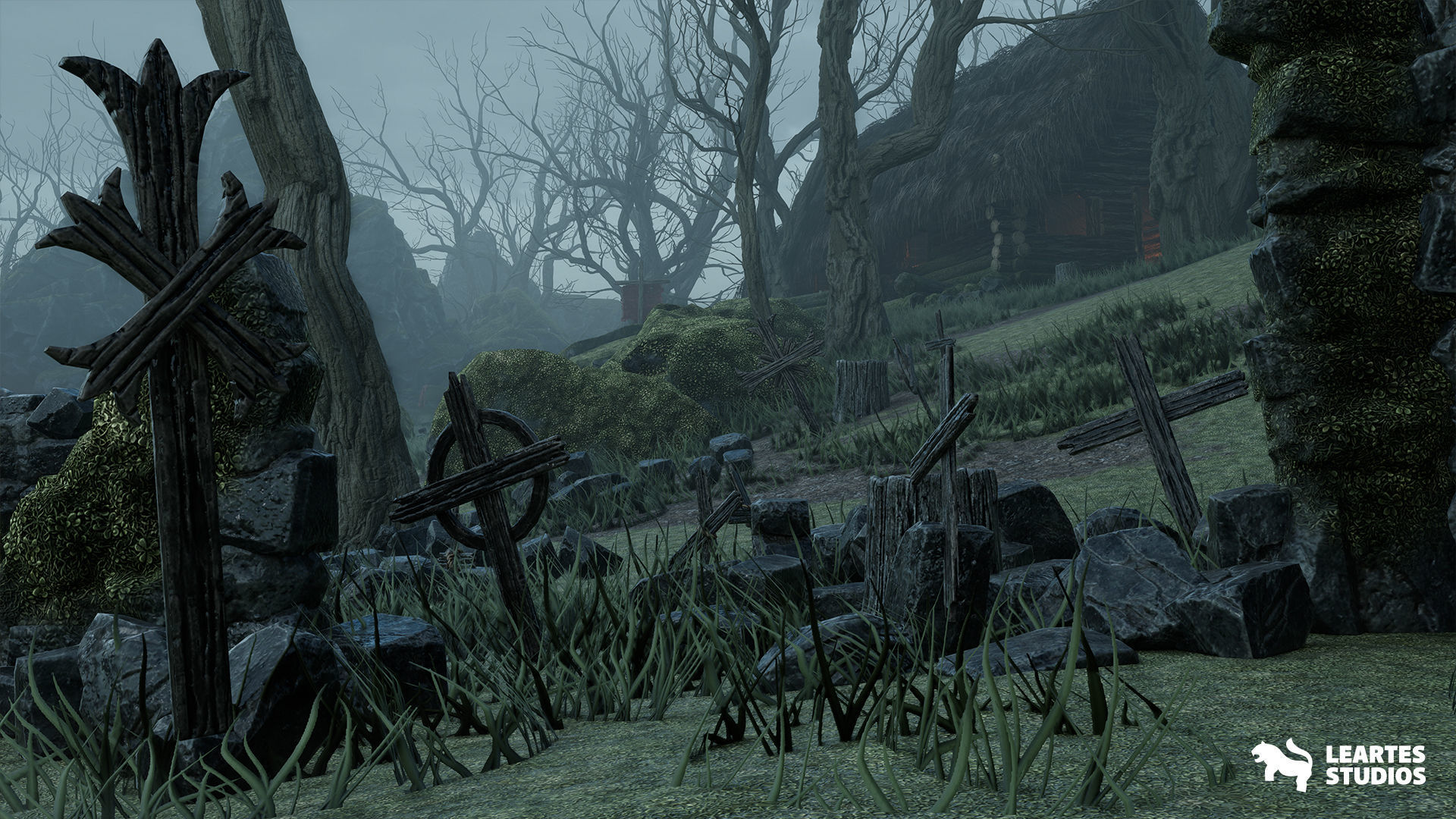 The Aftermath Medieval Environment Low-poly 3D model_8