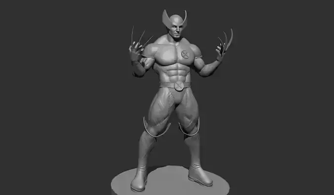 Wolverine- Marvel 3D print model 3D print model