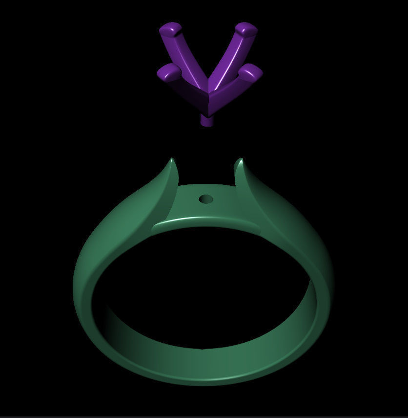 Oval 0-75-CT Quarter Round Profile Shank Width 3-60mm 3D print model_12