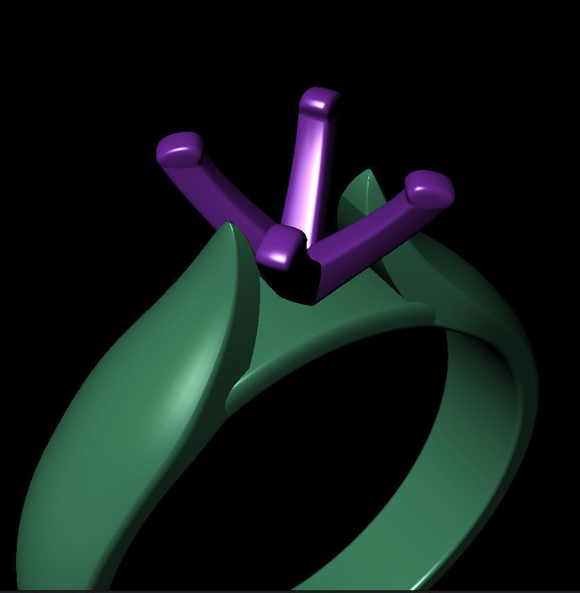 Oval 0-75-CT Quarter Round Profile Shank Width 3-60mm 3D print model_10