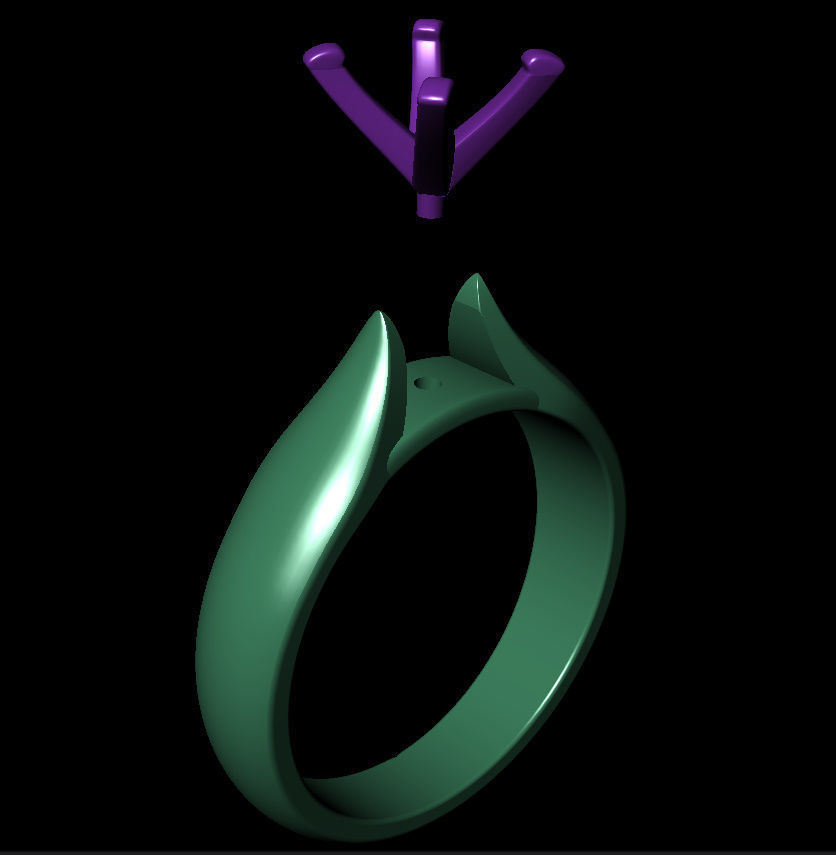 Oval 0-75-CT Quarter Round Profile Shank Width 3-60mm 3D print model_13