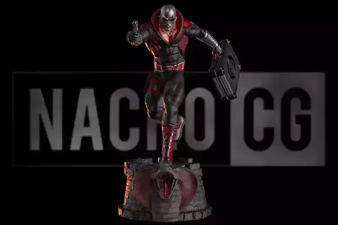 Fan Art - Destro from GI Joe - Statue