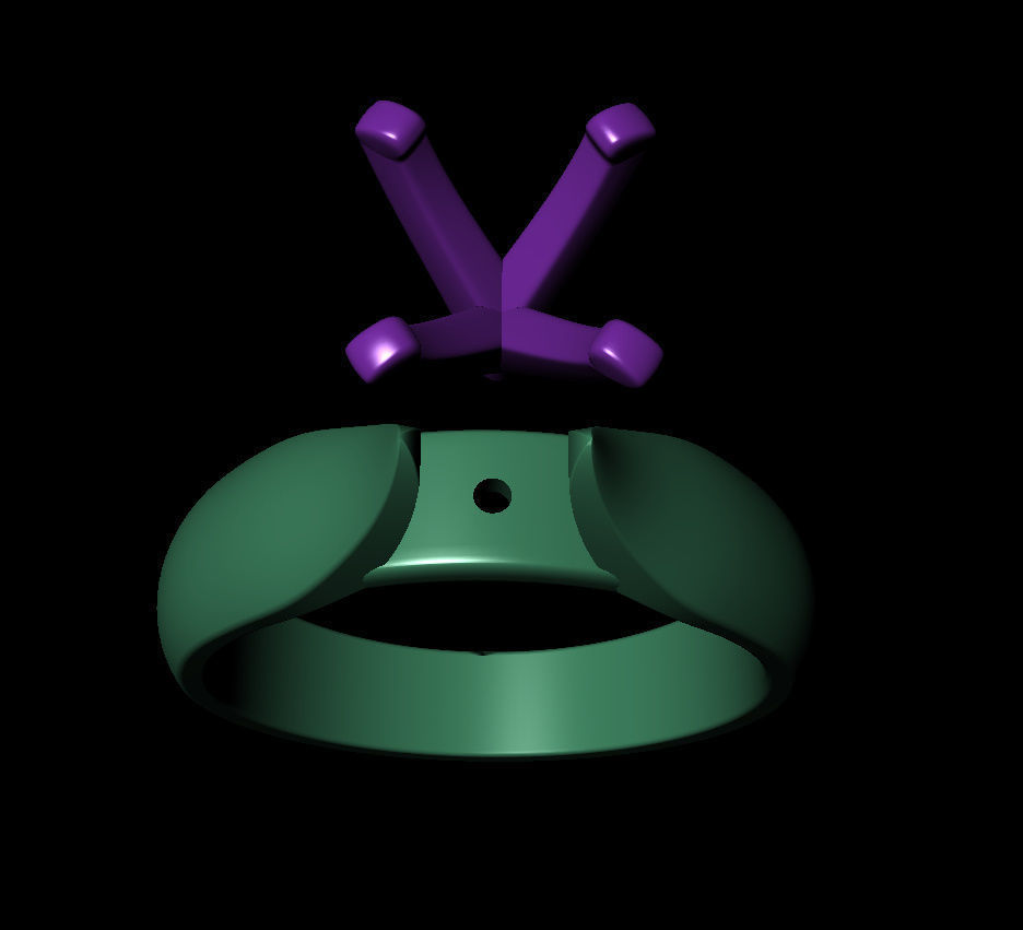 Oval 0-75-CT Quarter Round Profile Shank Width 4-00mm 3D print model_14