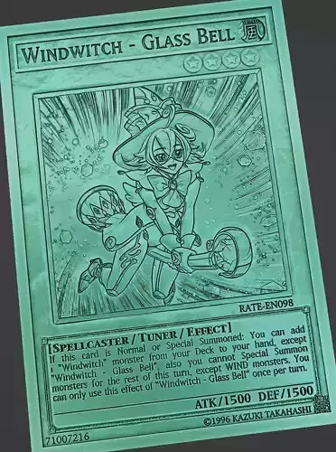 WINDWITCH - GLASS BELL - YUGIOH