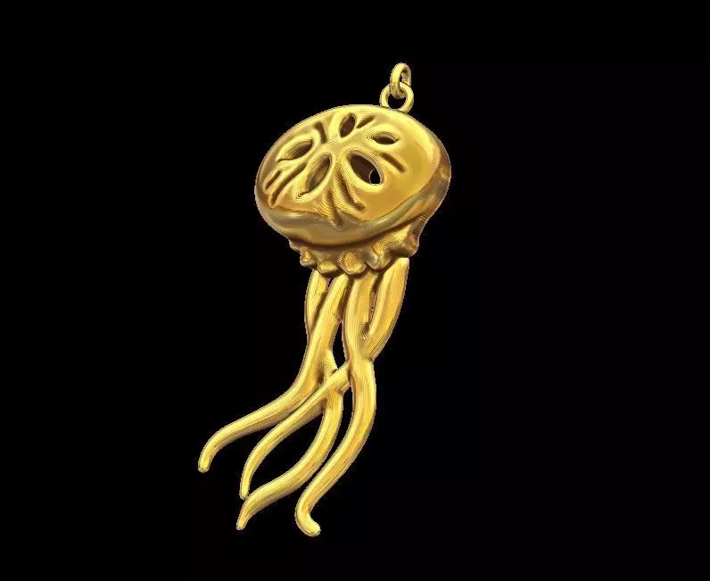 Jelly Fish Pendant 3D print model