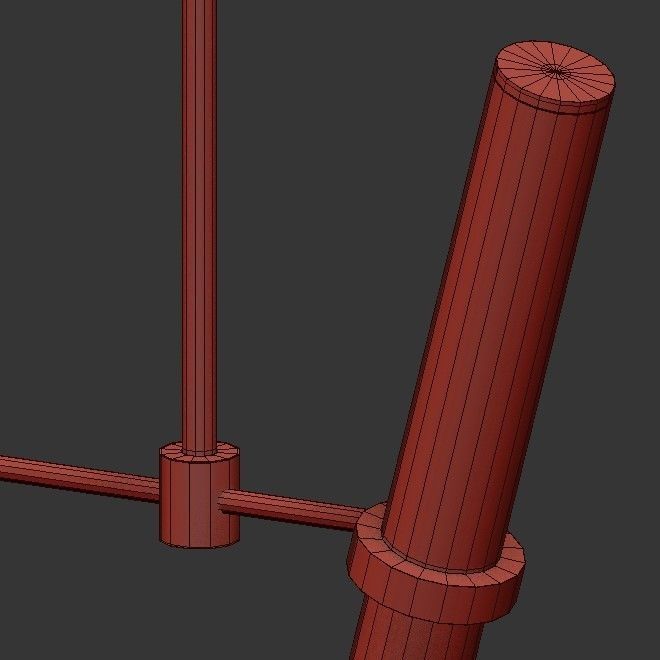 TUBE PENDANT  3D model_2