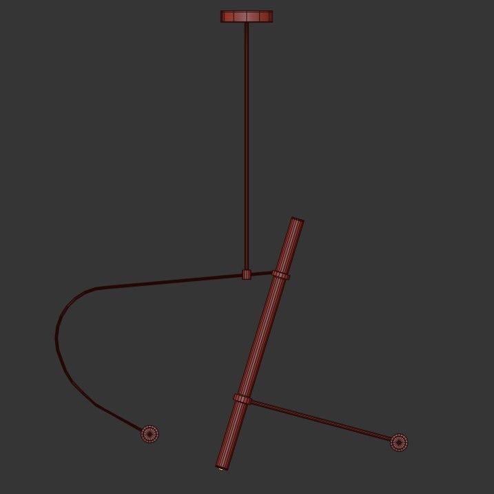 TUBE PENDANT  3D model_1