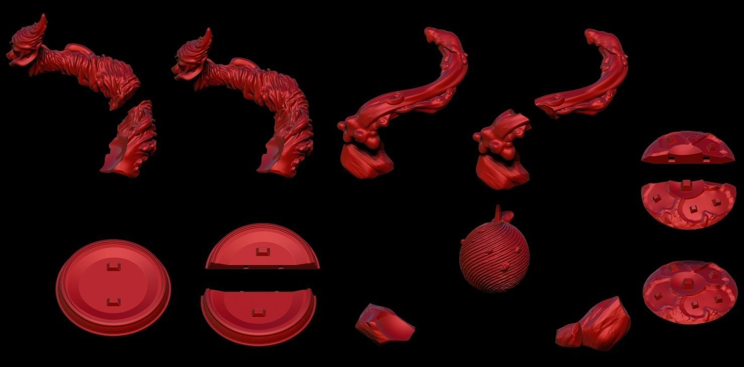 Fan Art - Aang from Avatar - Statue 3D print model_12