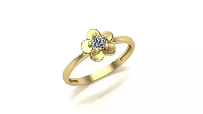 Women ring 3dm stl renders detail 3D print model  