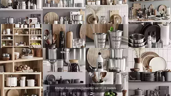 Kitchen Accessories Collection vol 11 