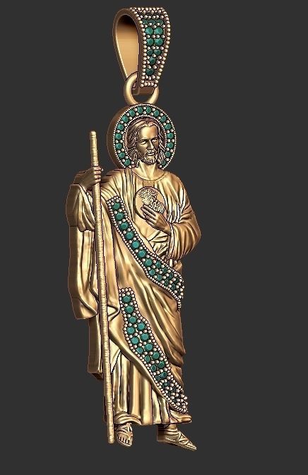 Saint Judas Model 3D print model_2