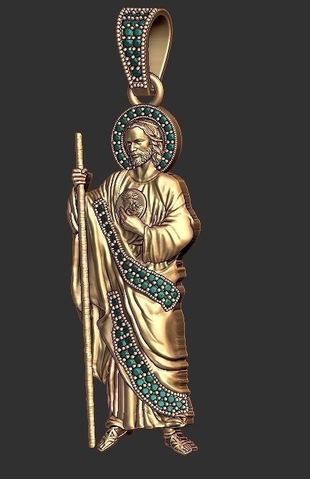 Saint Judas Model 3D print model_3
