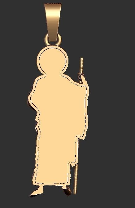 Saint Judas Model 3D print model_5