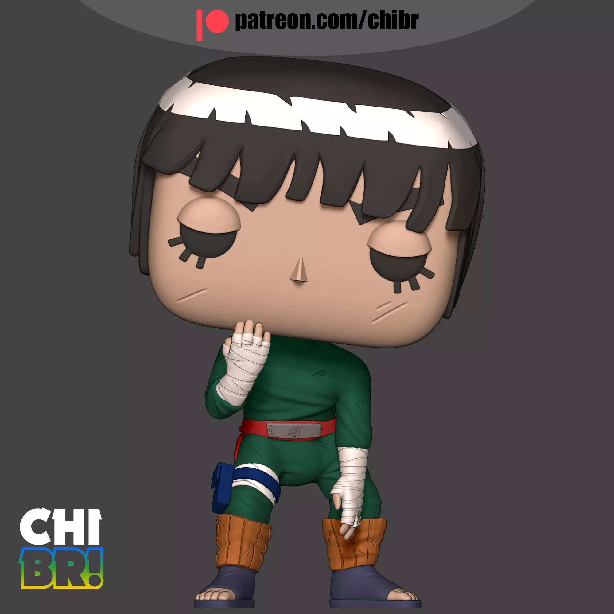 ROCK LEE - NARUTO - FUNKO 3D print model