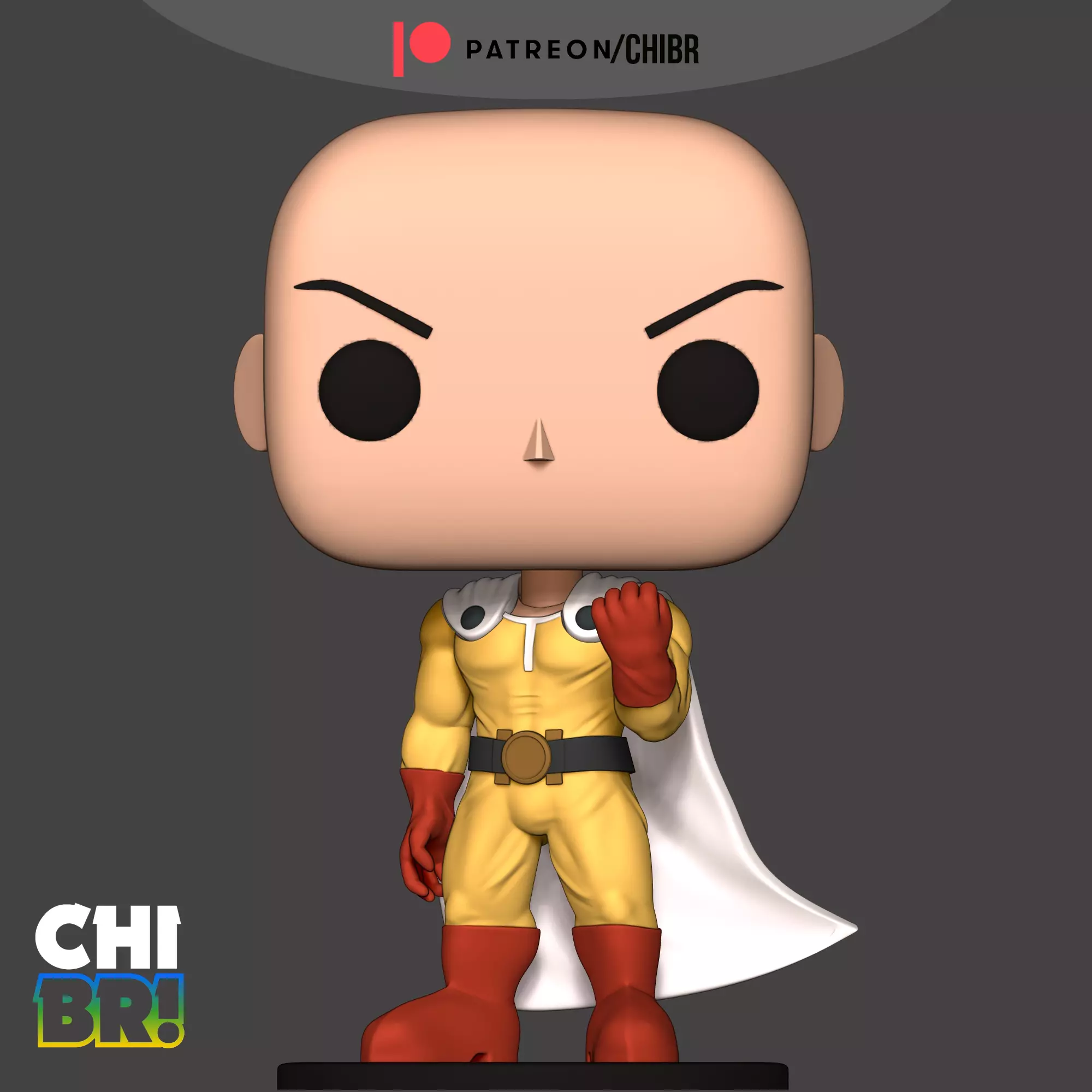 SAITAMA - ONE PUNCH MAN - FUNKO 3D print model