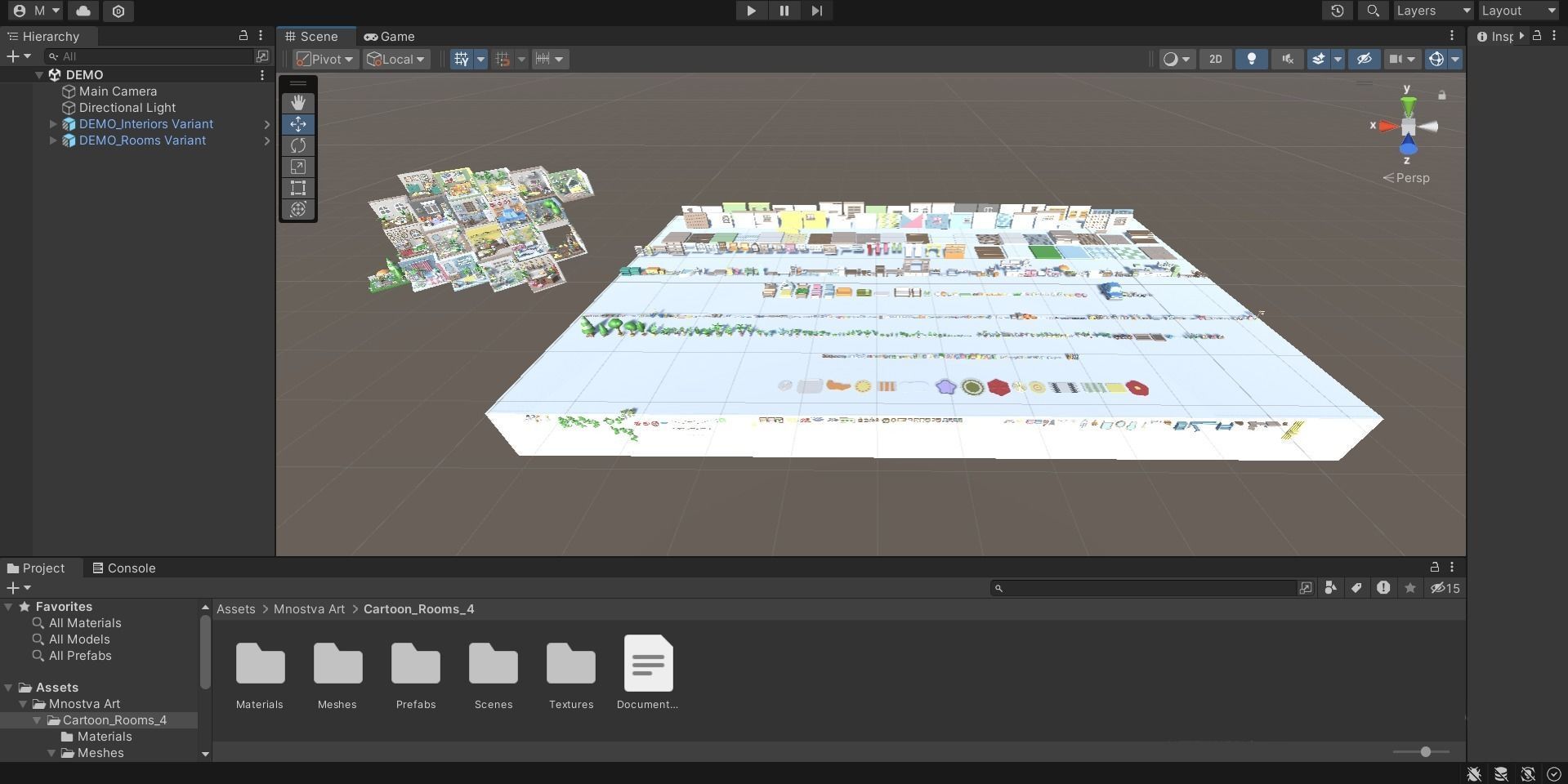 Cozy Cartoon Rooms Interior 4 Low-poly 3D model_30