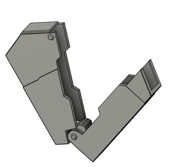 Cherudim Gumdam SAGA type gbf Conversion kit 1-100 3D print model_26