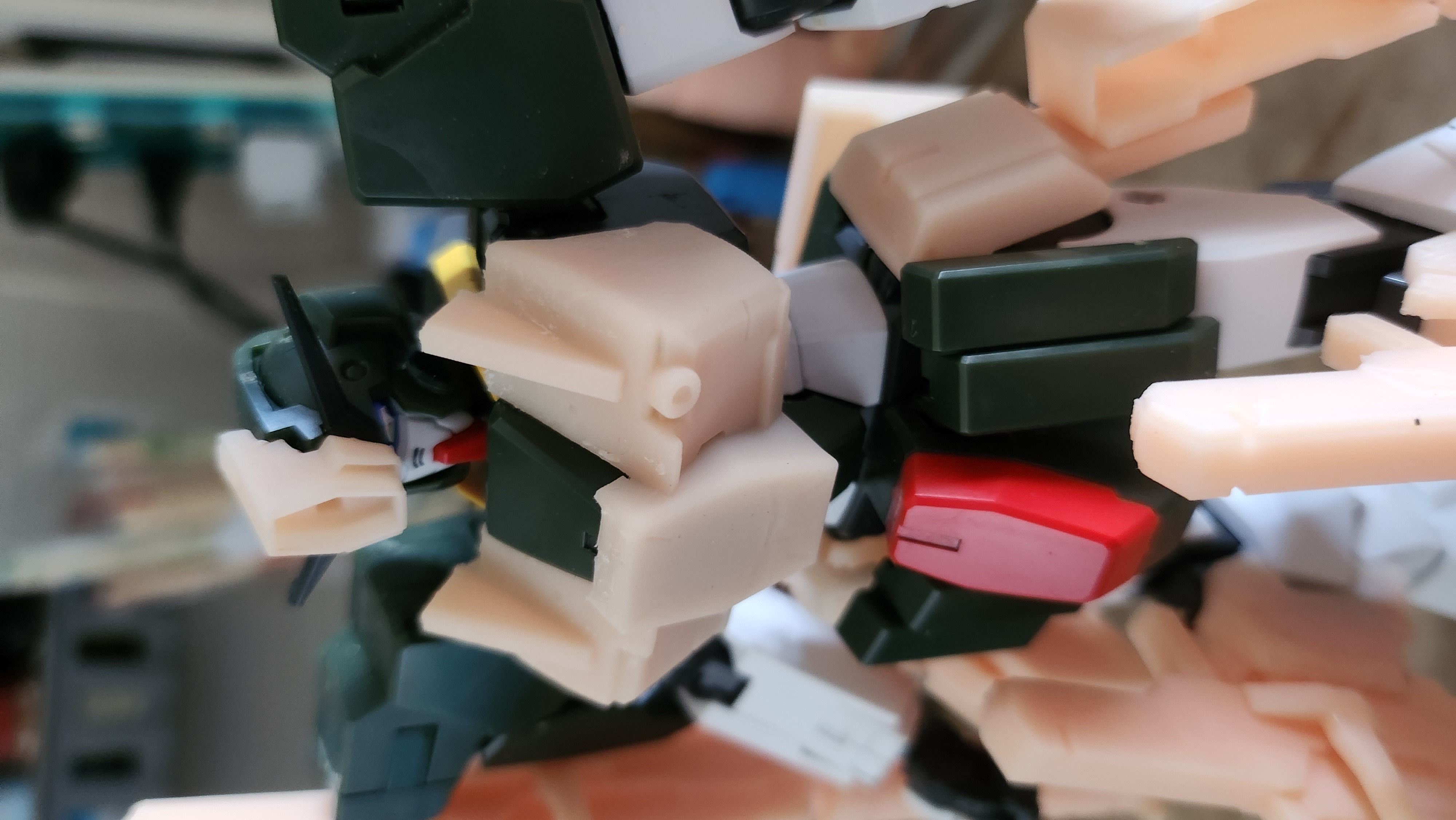 Cherudim Gumdam SAGA type gbf Conversion kit 1-100 3D print model_9