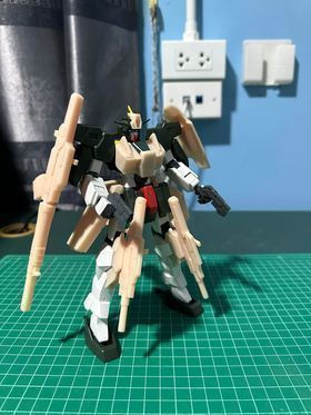 Cherudim Gumdam SAGA type gbf Conversion kit 1-100 3D print model_17