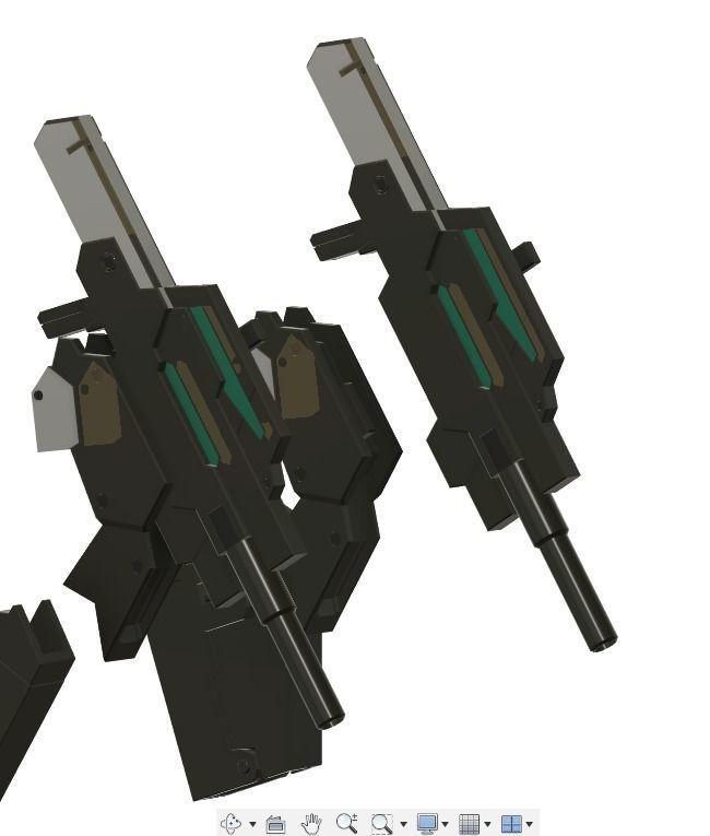 Cherudim Gumdam SAGA type gbf Conversion kit 1-100 3D print model_18