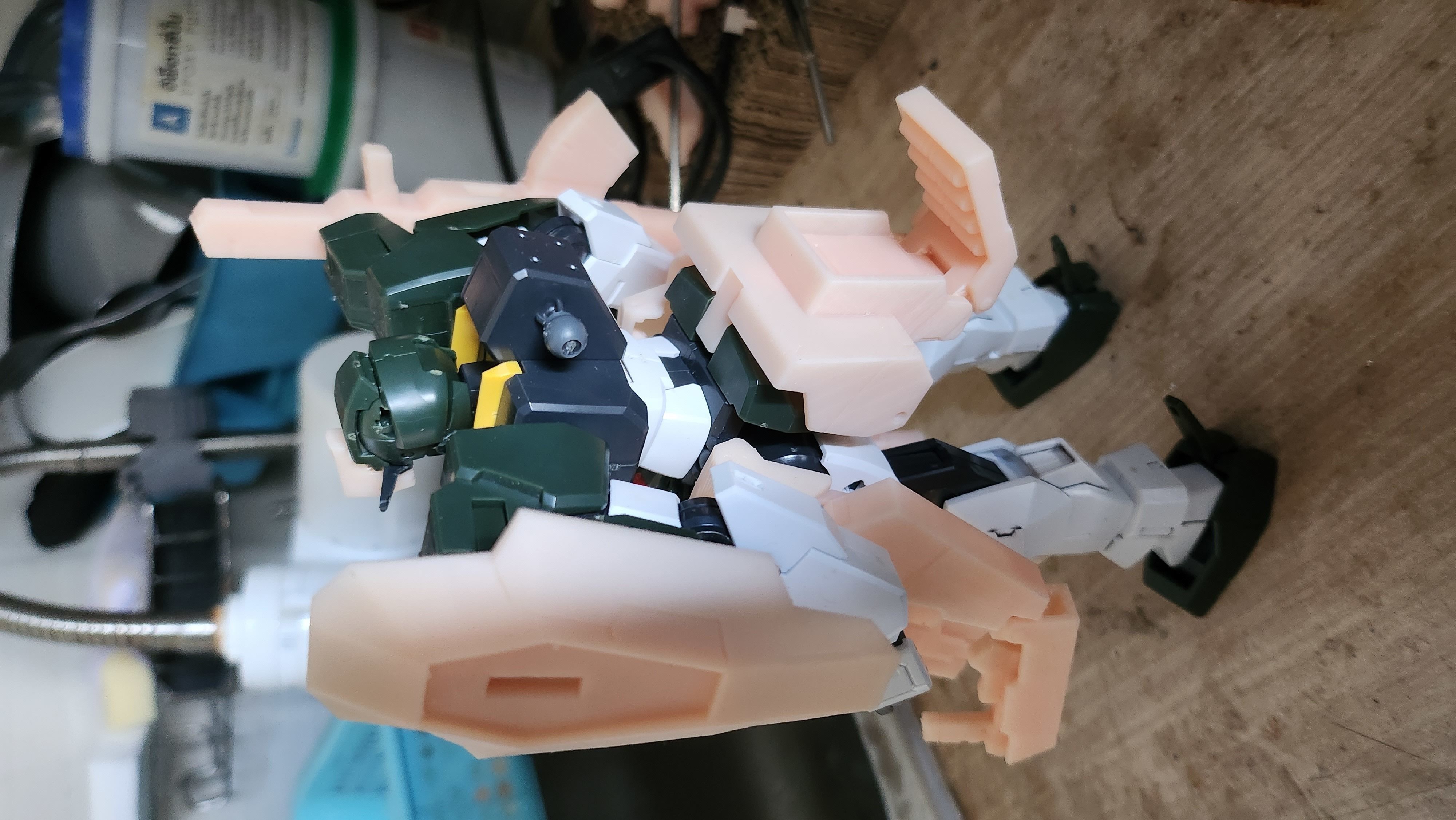 Cherudim Gumdam SAGA type gbf Conversion kit 1-100 3D print model_8