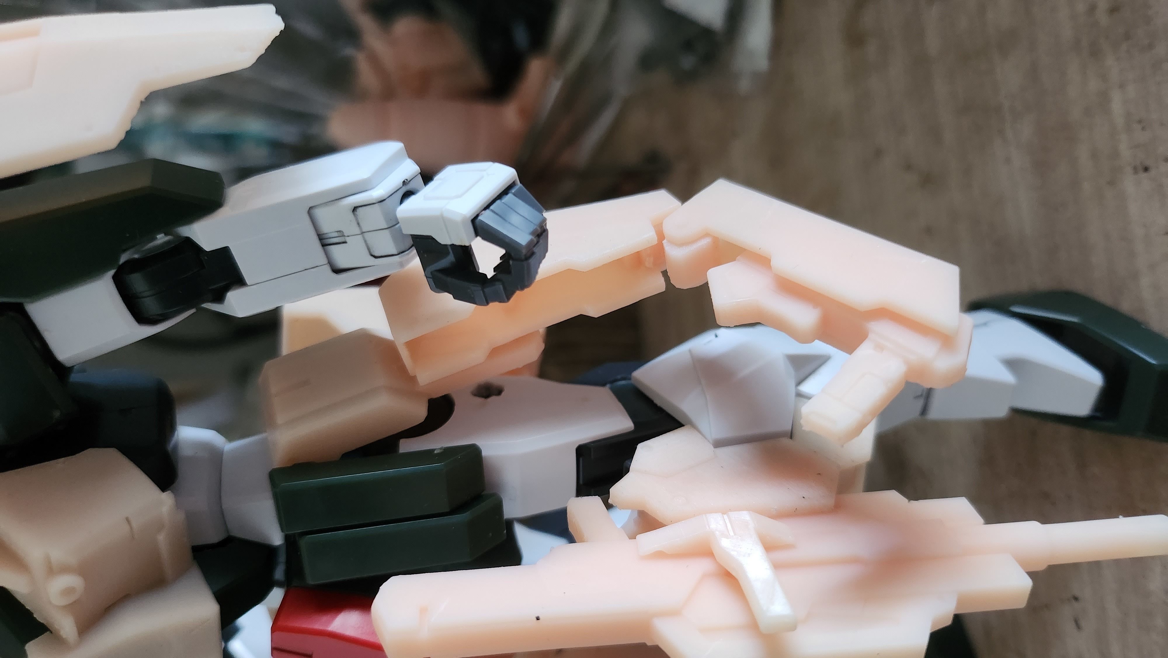 Cherudim Gumdam SAGA type gbf Conversion kit 1-100 3D print model_6