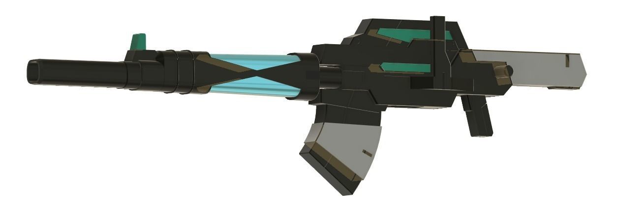 Cherudim Gumdam SAGA type gbf Conversion kit 1-100 3D print model_19