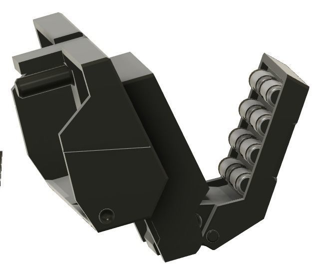 Cherudim Gumdam SAGA type gbf Conversion kit 1-100 3D print model_16