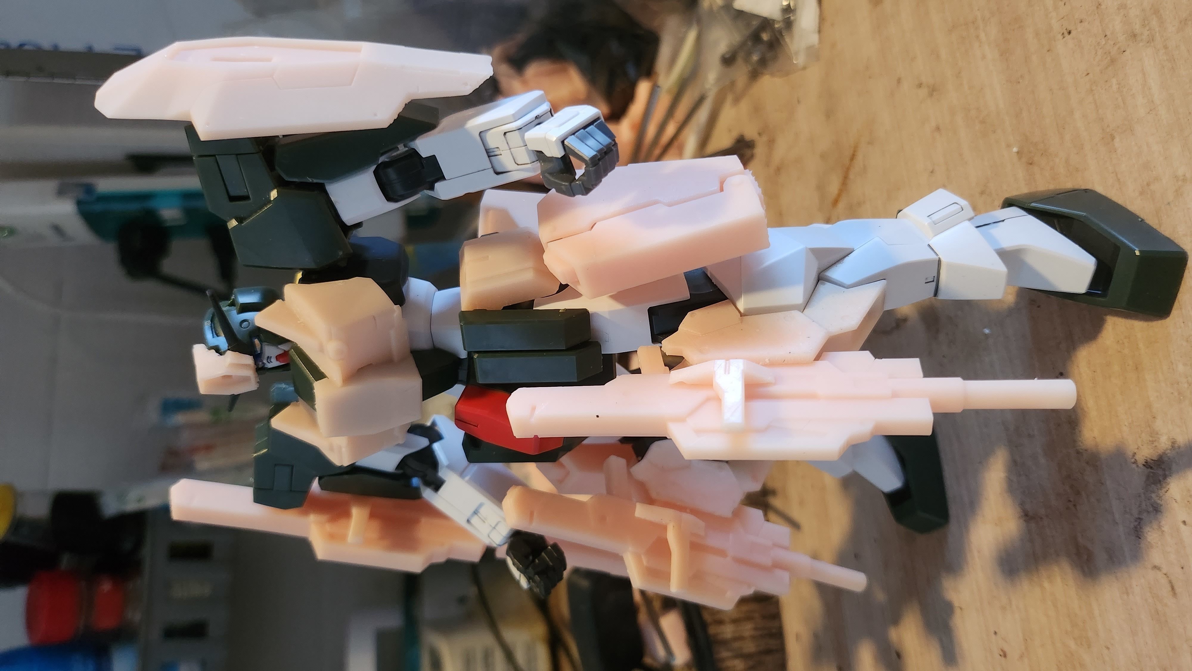 Cherudim Gumdam SAGA type gbf Conversion kit 1-100 3D print model_10