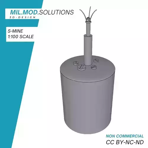 S Mine 3D print model